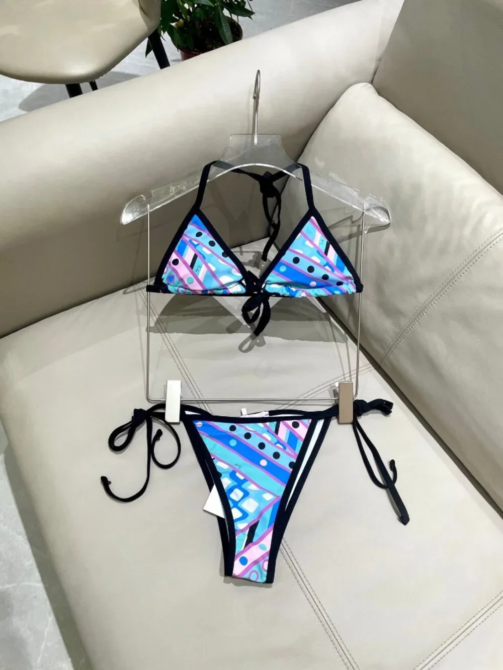 🍒 Emilio Pucci🍒  bikini + chiffon dress